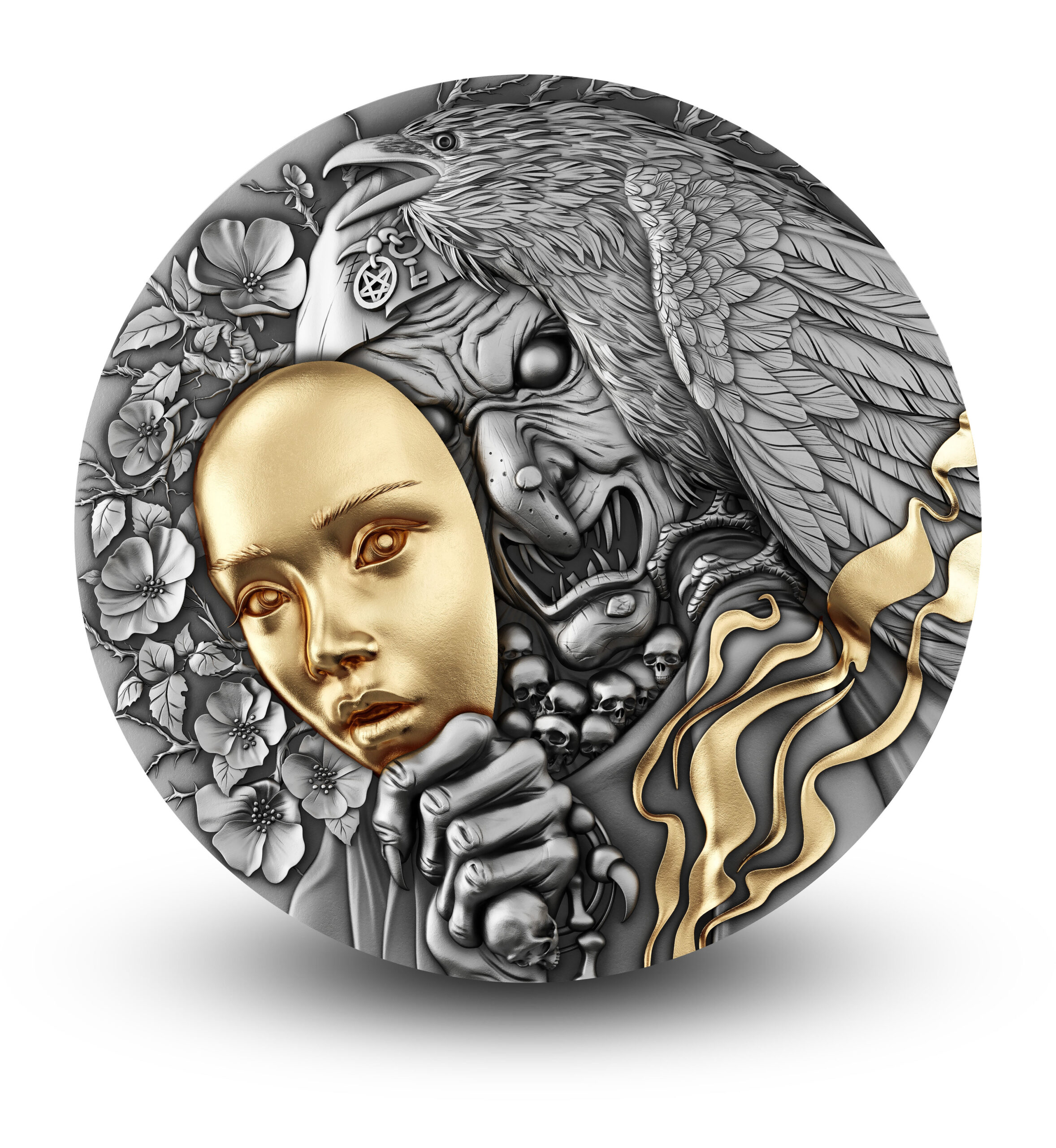 Srebrna moneta „Za Maską” o nominale 5 dolarów